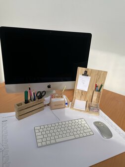 Palettenstifte Halter, Beispielfoto B&uuml;ro