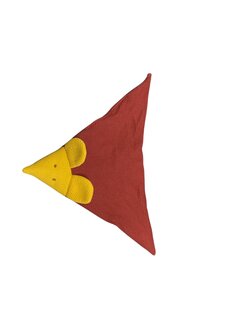 Fledermaus gelb/rot