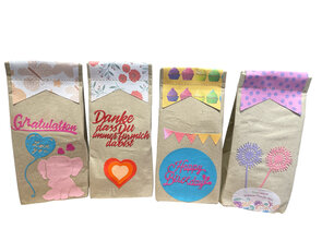 Geschenke - Tüten Set 2 im Display, Geschenkeset, Überraschung, Mitbringsel