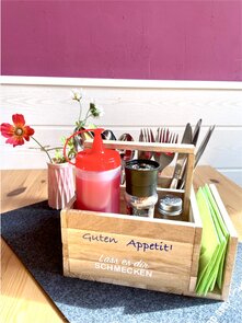 Großer Tischorganizer,Tisch Organizer, Besteck- und Gewürzhalter