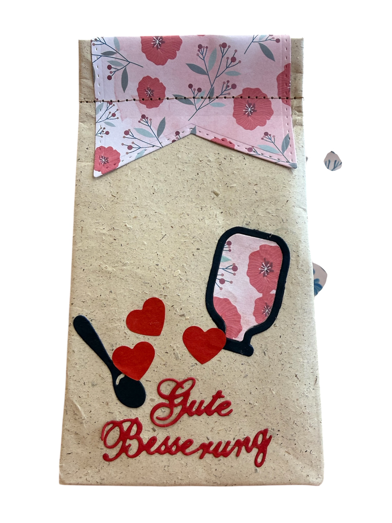 Gute Besserung Geschenketüte (Rote Medizin)