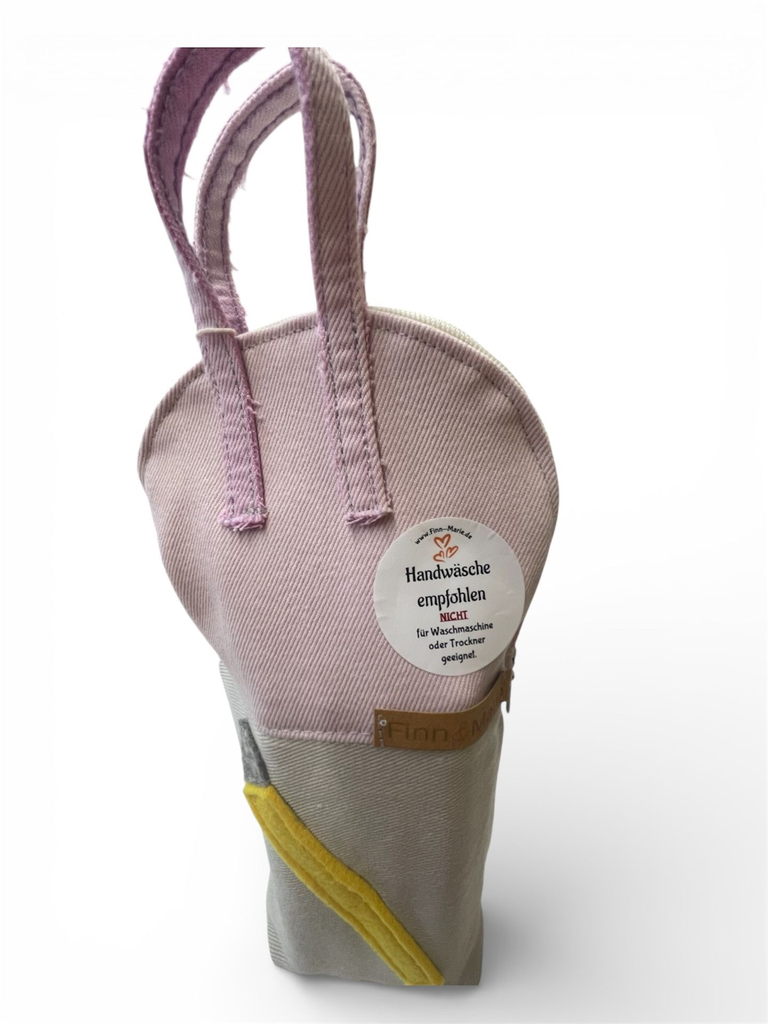 Aufstellbares Federmäppchen im Mini-Rucksack-Stil